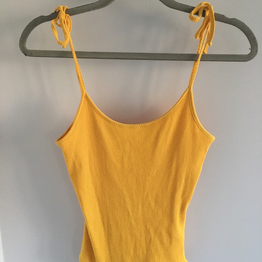 Vintage Mustard Yellow Bodysuit